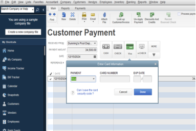Intuit QuickBooks Desktop Payments